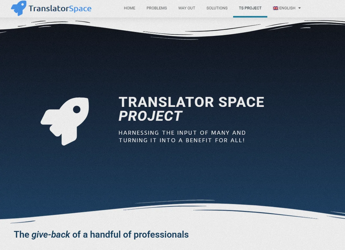 TranslatorSpace 2020 — the Project page